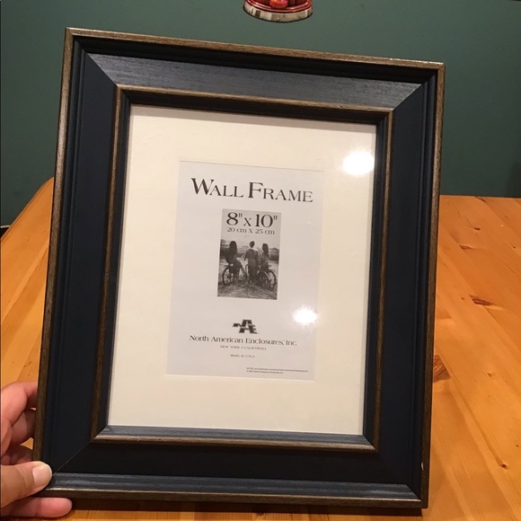 North American Enclosures Accents Navy Brown Wooden Wall Hanging